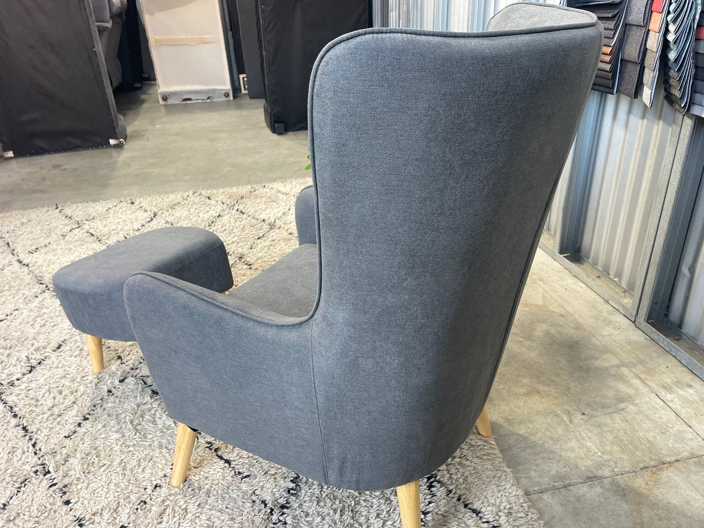 Venice Rocking Chair + Ottoman Set