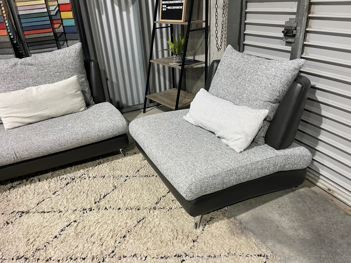MODULAR L SHAPE LOUNGE SUITE