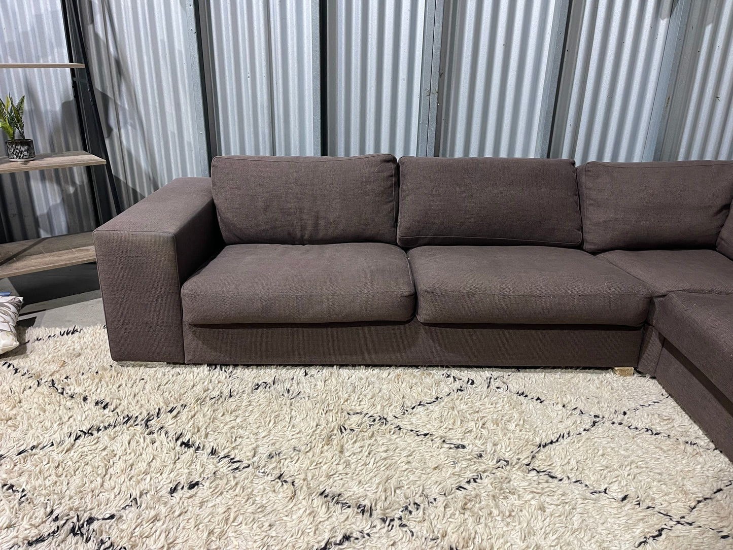 GREAT CONDITION
BAUHAUS FEATHER DOWN
8 SEATER CORNER
LOUNGE SUITE