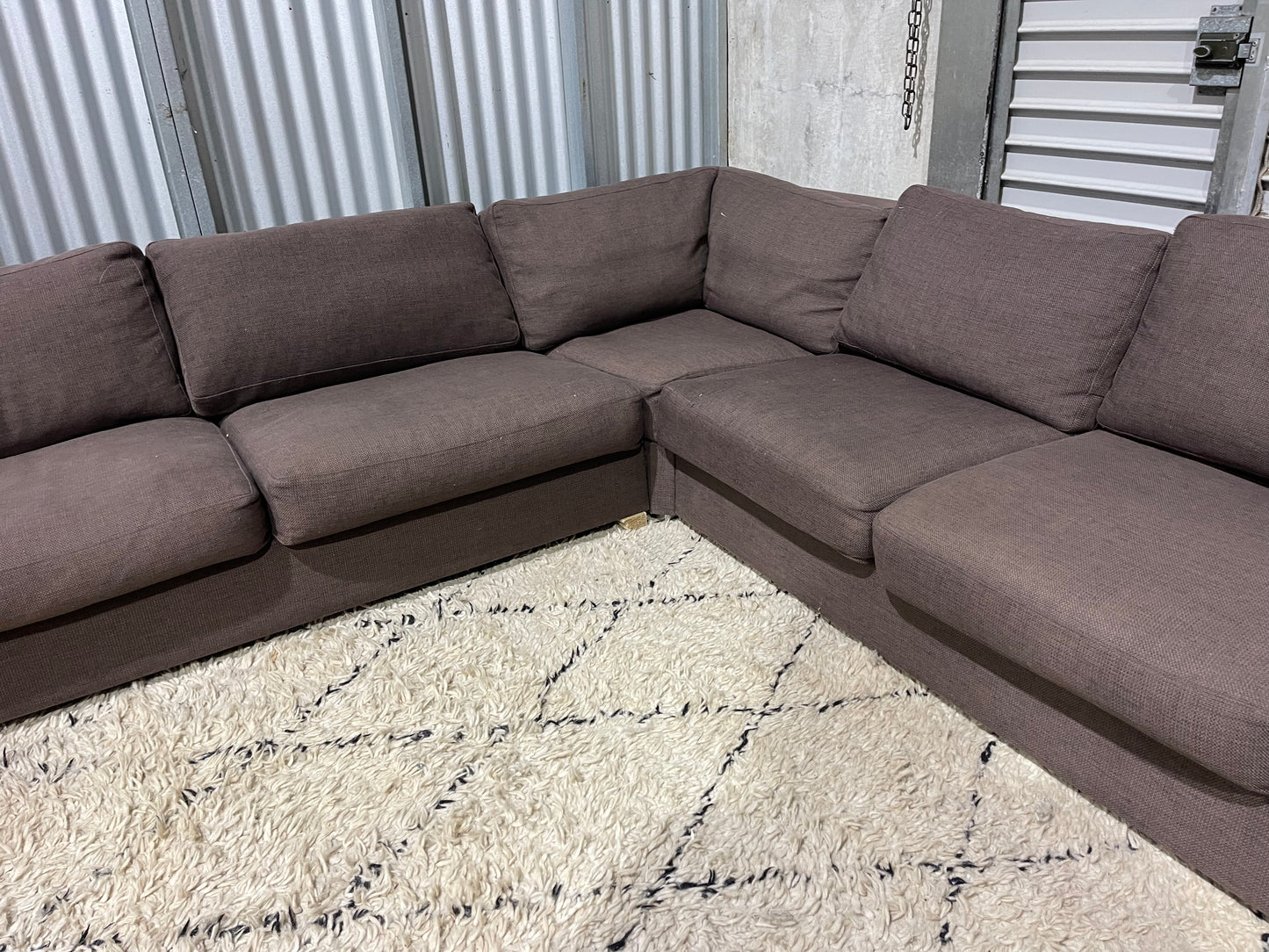 GREAT CONDITION
BAUHAUS FEATHER DOWN
8 SEATER CORNER
LOUNGE SUITE