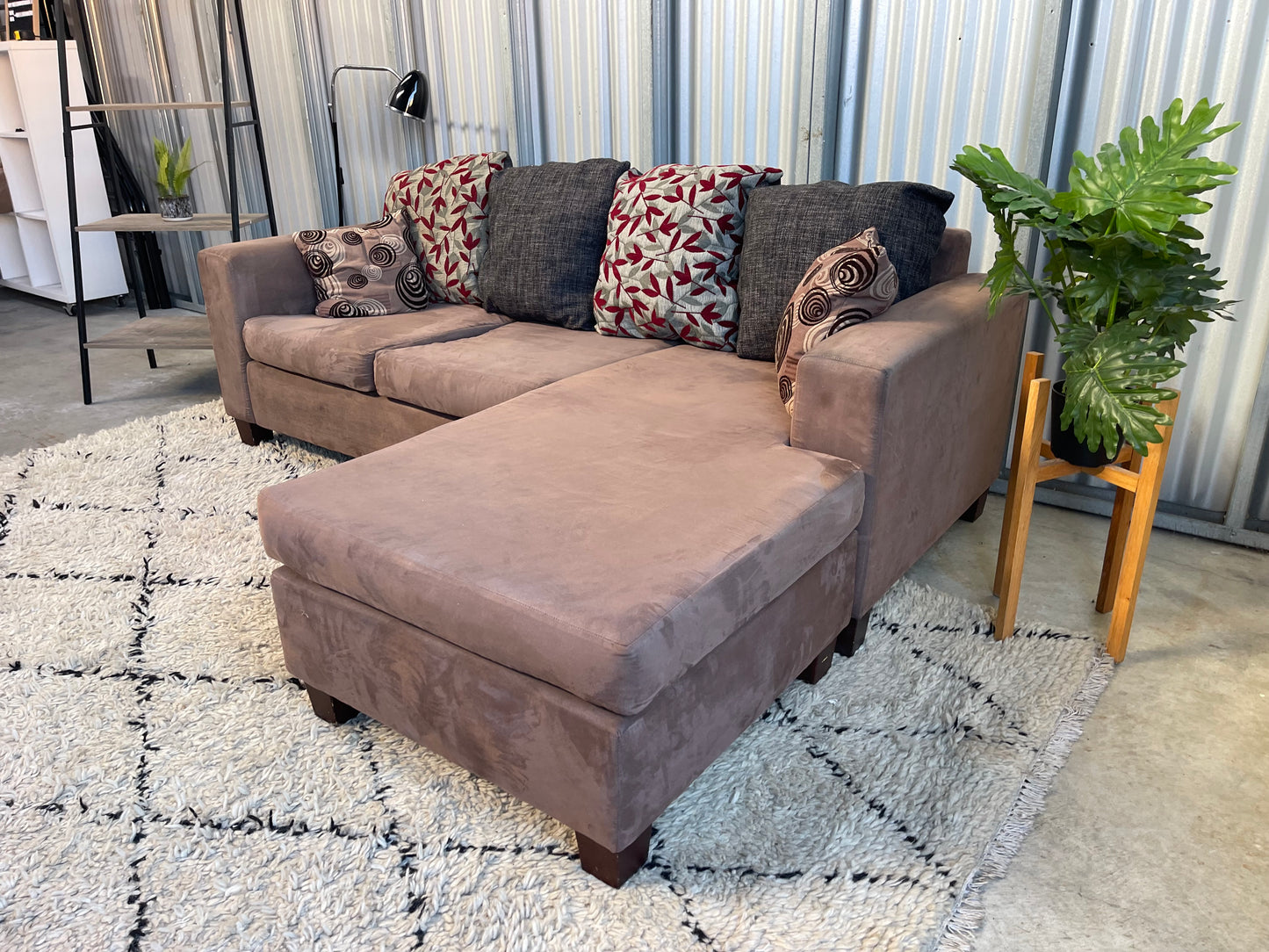 EXCELLENT CONDITION 
L SHAPE SOFA