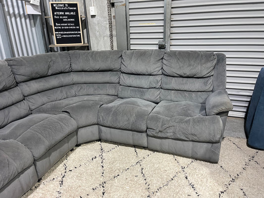 GREY CORNER RECLINER SUITE