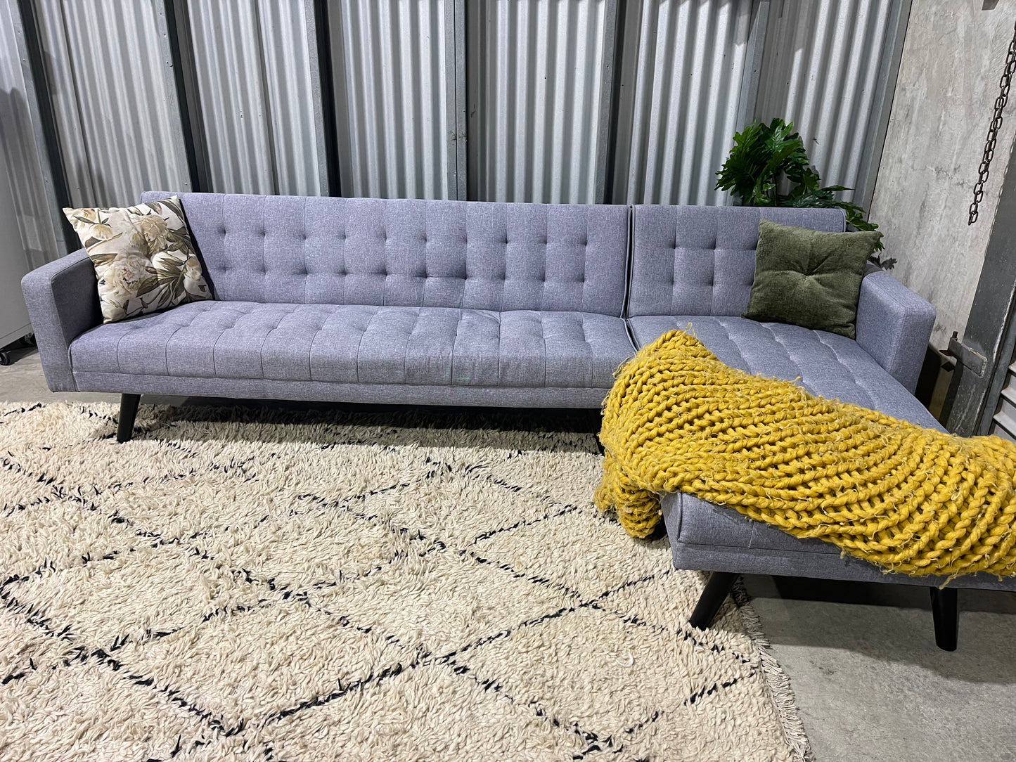 GREAT CONDITION 
Corner Lounge Suite + Sofabed