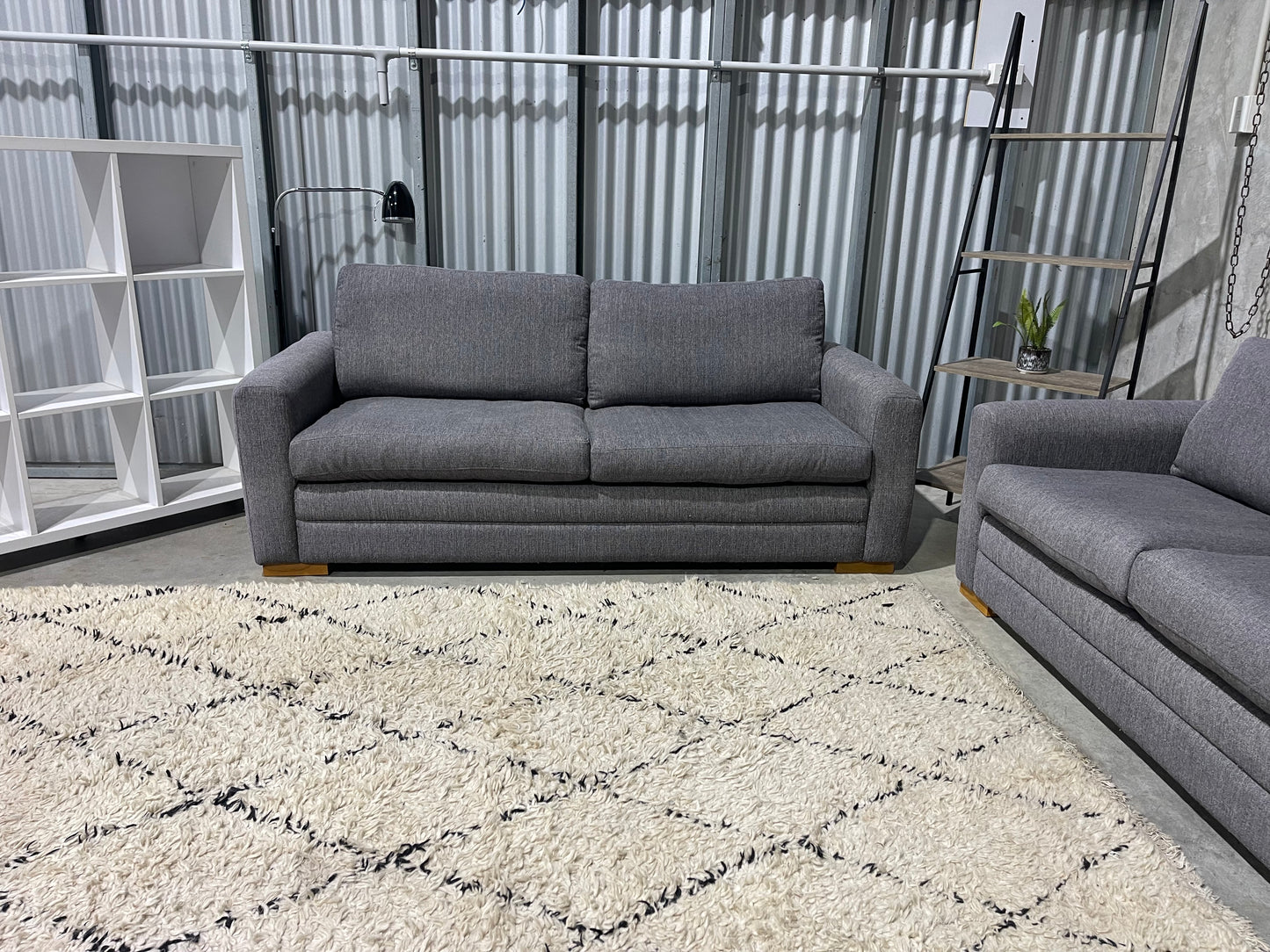 GREAT CONDITION 
HARVEY NORMAN 
3+2 SEATER LOUNGE SUITE