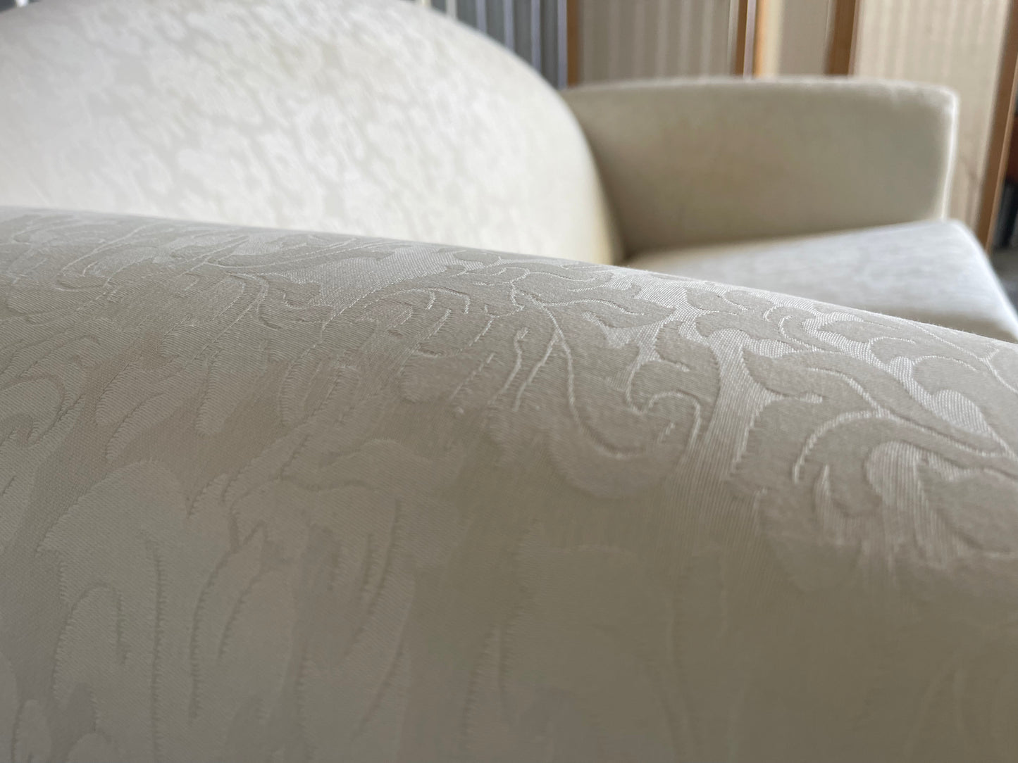 Excellent Condition - Elegant Patterned White Colour - WETHERLYS ORIGIONAL BRANDED - 2 Seater Sofa