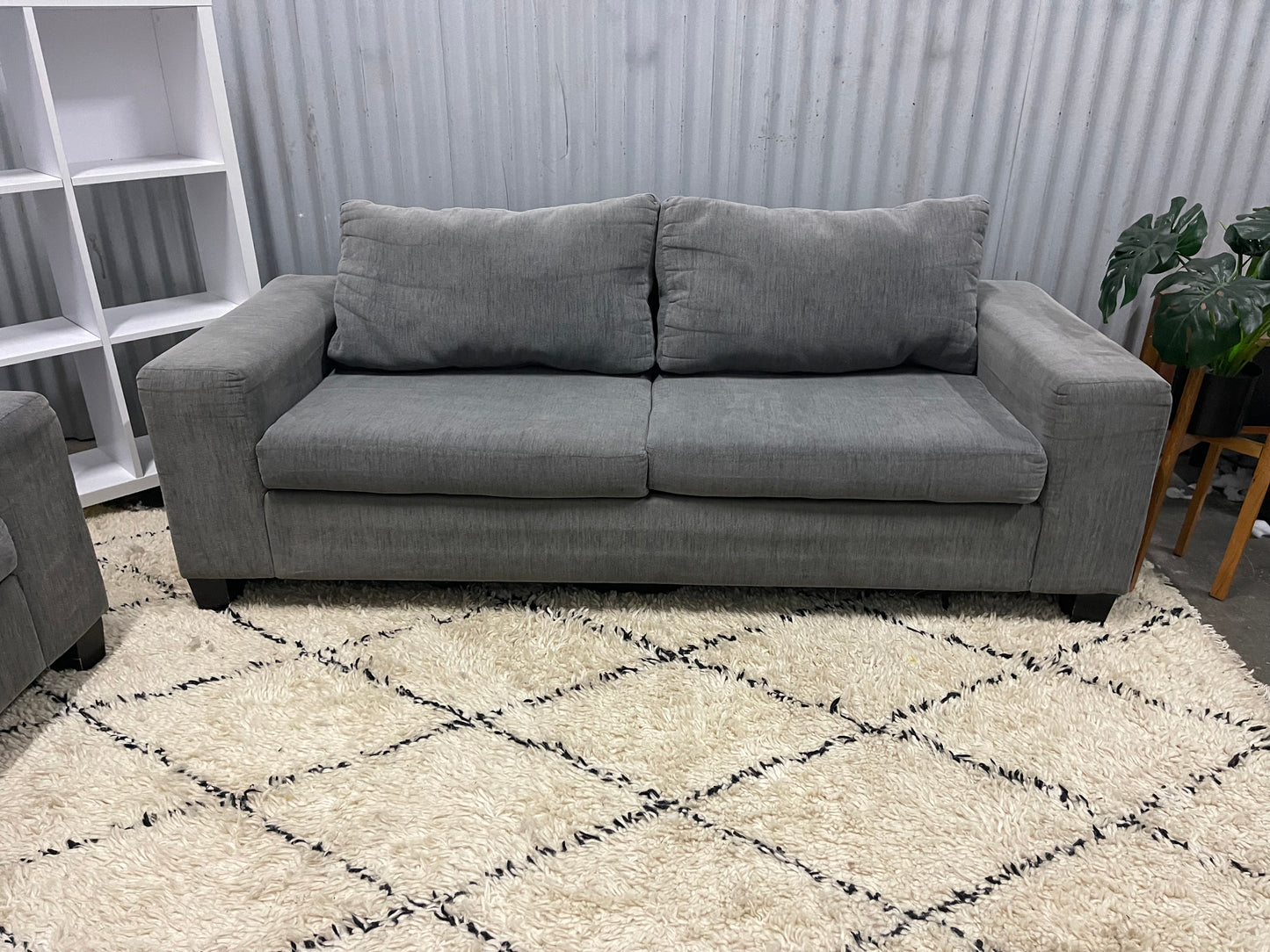 Great Condition - CHADA UPHOLSTERY BRANDED - 2 + 3 Seater Lounge Suite